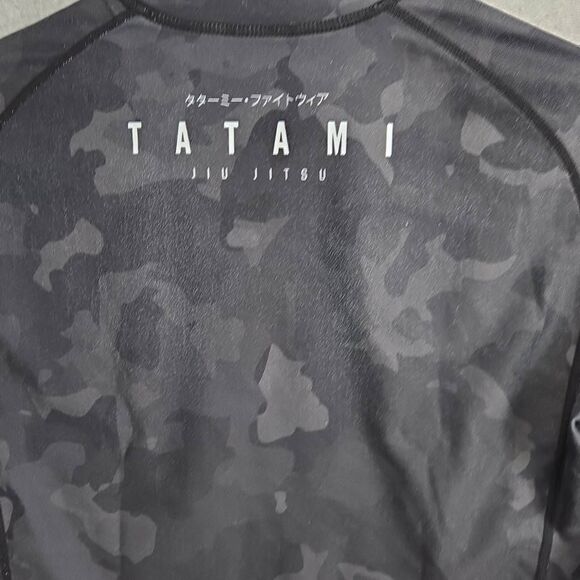 Tatami Rashguard Shirt Camo Black XS - Picture 7 of 11